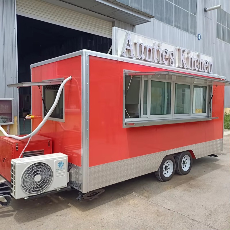 Food Snacks To Sell - Remorque de vente ambulante de snacks