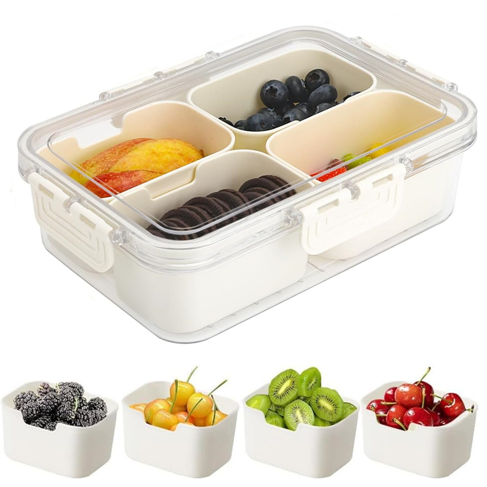 Food Snacks Box - Boîte de rangement alimentaire portable, boîte