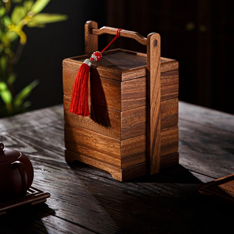 Snacks Food Gift Baskets - Boîte alimentaire minimaliste de style japonais,