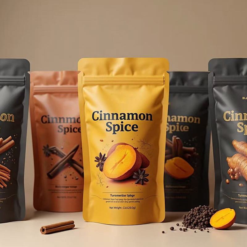 Food Lovers Snacks - Sacs refermables en Mylar personnalisés pour