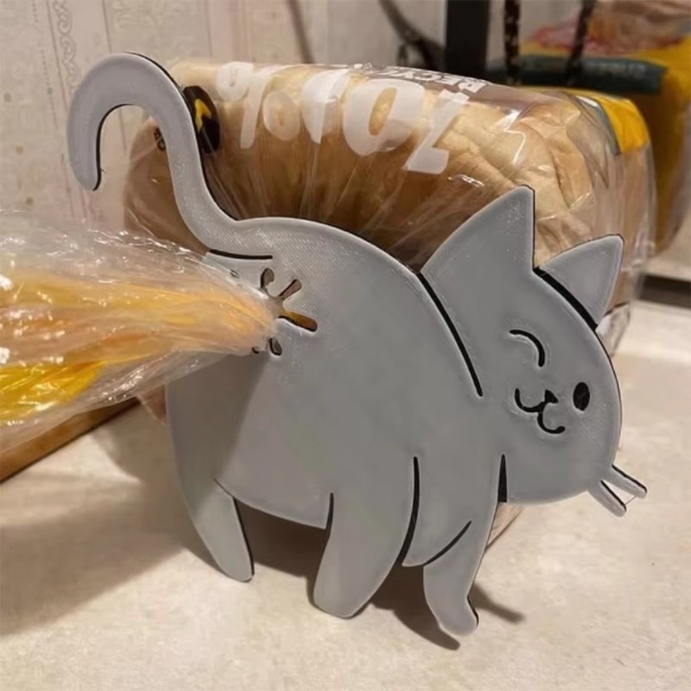 Food Lovers Snacks - Clip de Sac à Pain Imprimé