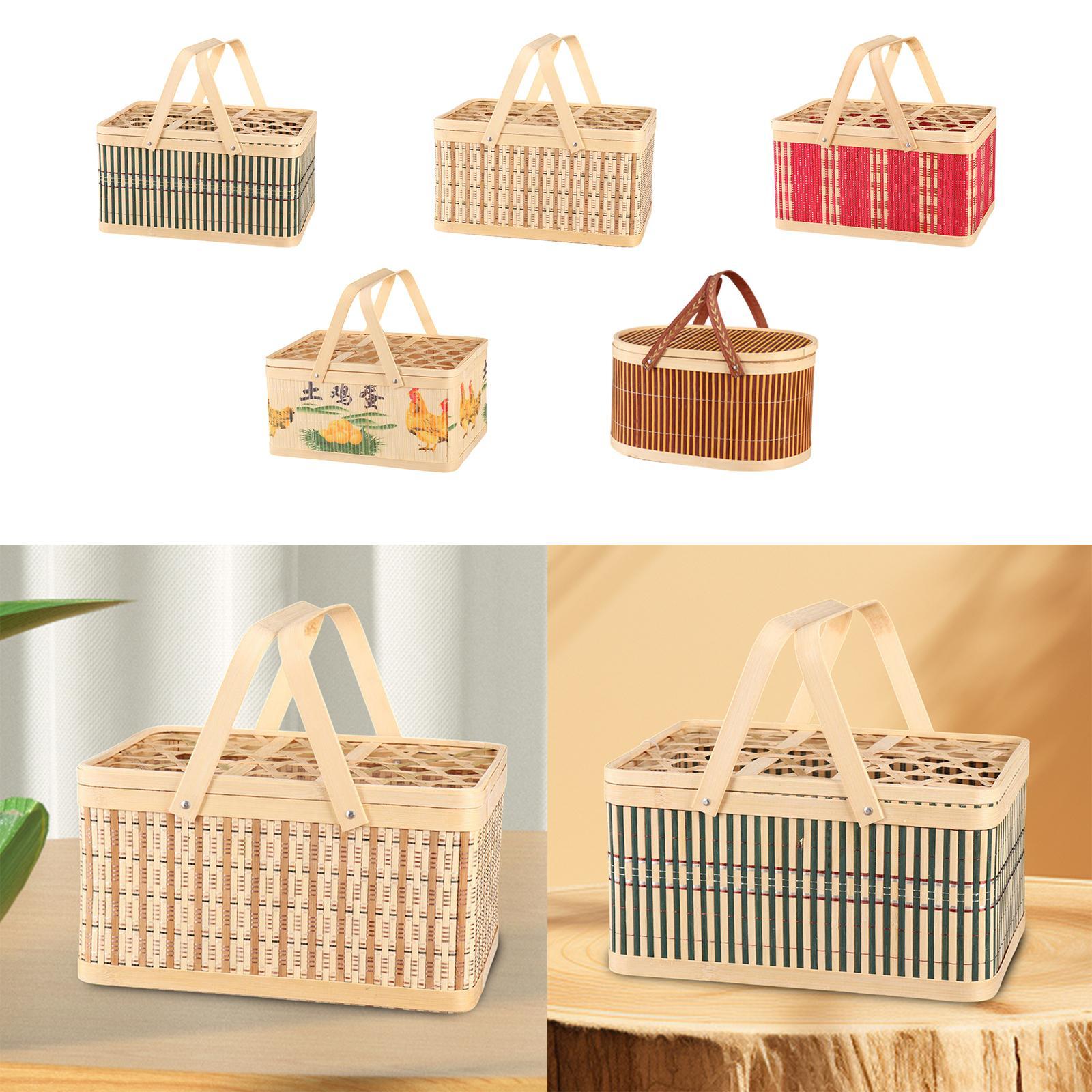 Snacks Food Gift Baskets - Panier à fleurs portable, panier cadeau,