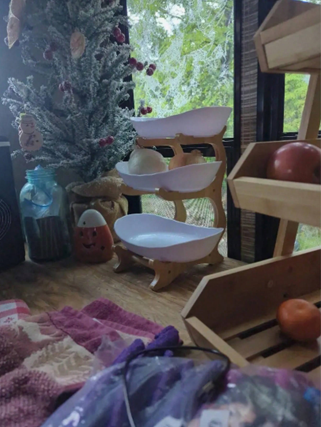 Panier à fruits en bois de lux - Snacks Food Gift Baskets avis et prix