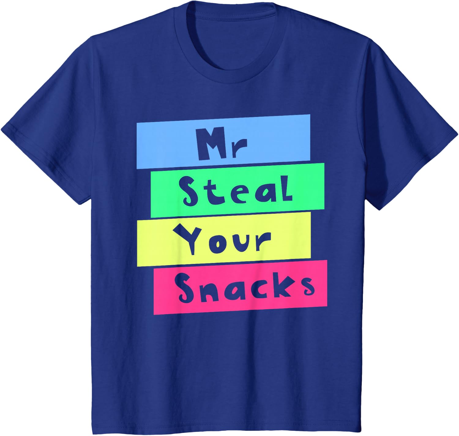 Mr Steal Your Snacks T-shirt d - Food Lovers Snacks avis et prix