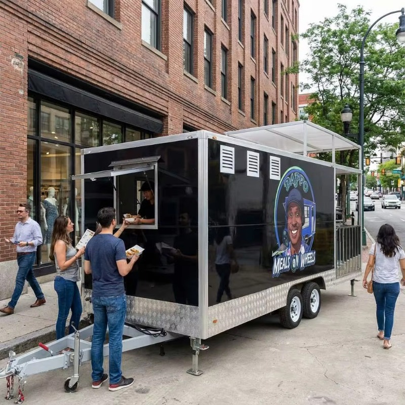 Chariot de restauration mobile - Food Snacks To Sell avis et prix