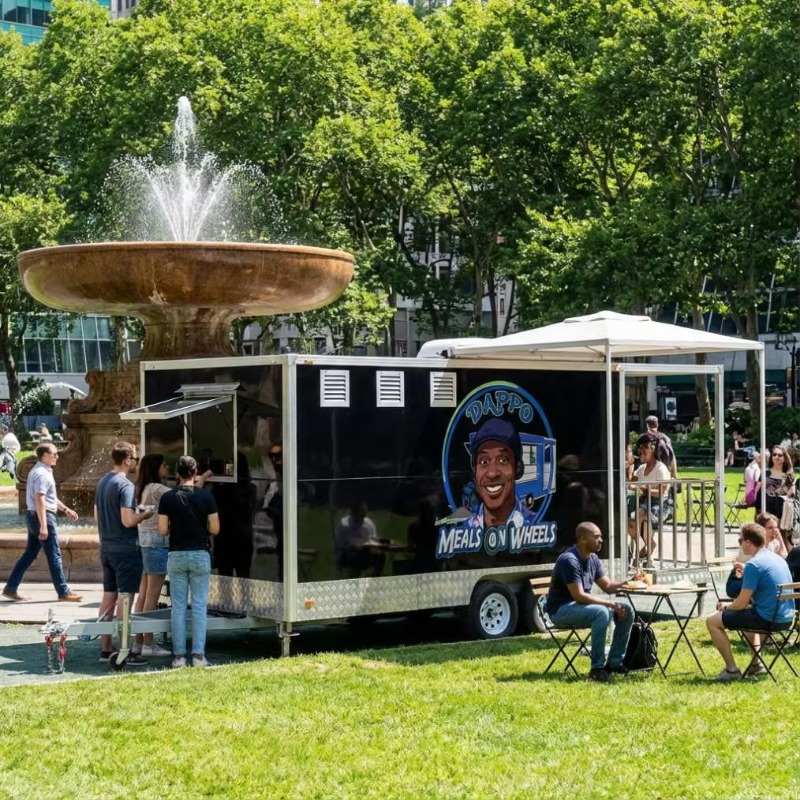 Chariot de restauration mobile - Food Snacks To Sell avis et prix